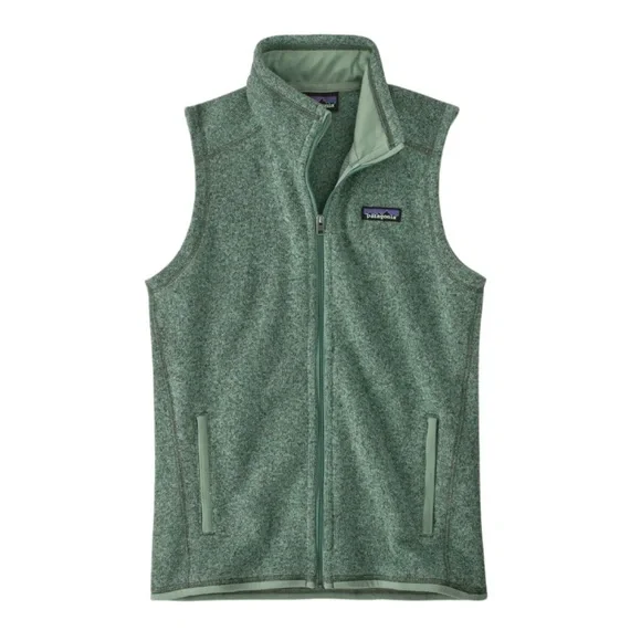 Patagonia Better Sweater Vest – Women’s | Seafoam Green | Fleece Zip-Up - Picture 5 of 5